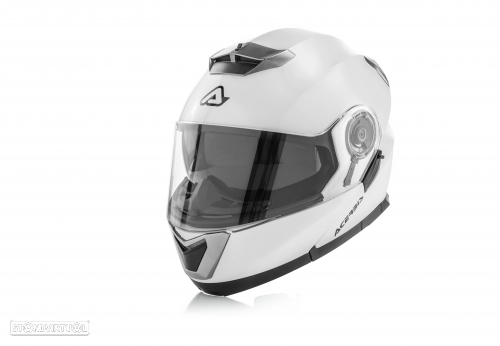 capacete modular acerbis flip up branco - 4