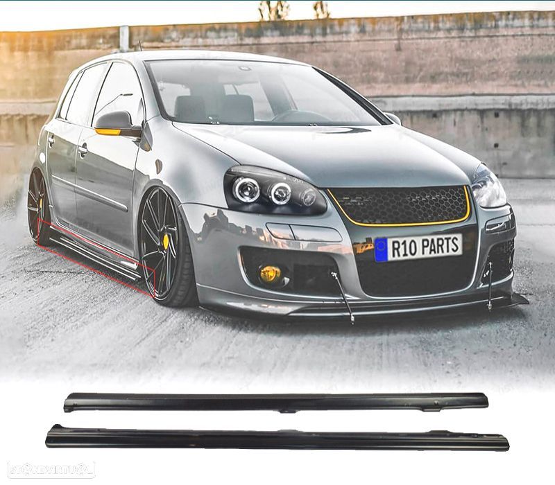 EXTENSÕES DE EMBALADEIRAS VOLKSWAGEN VW GOLF V 5 03-08 LOOK GTI - 1