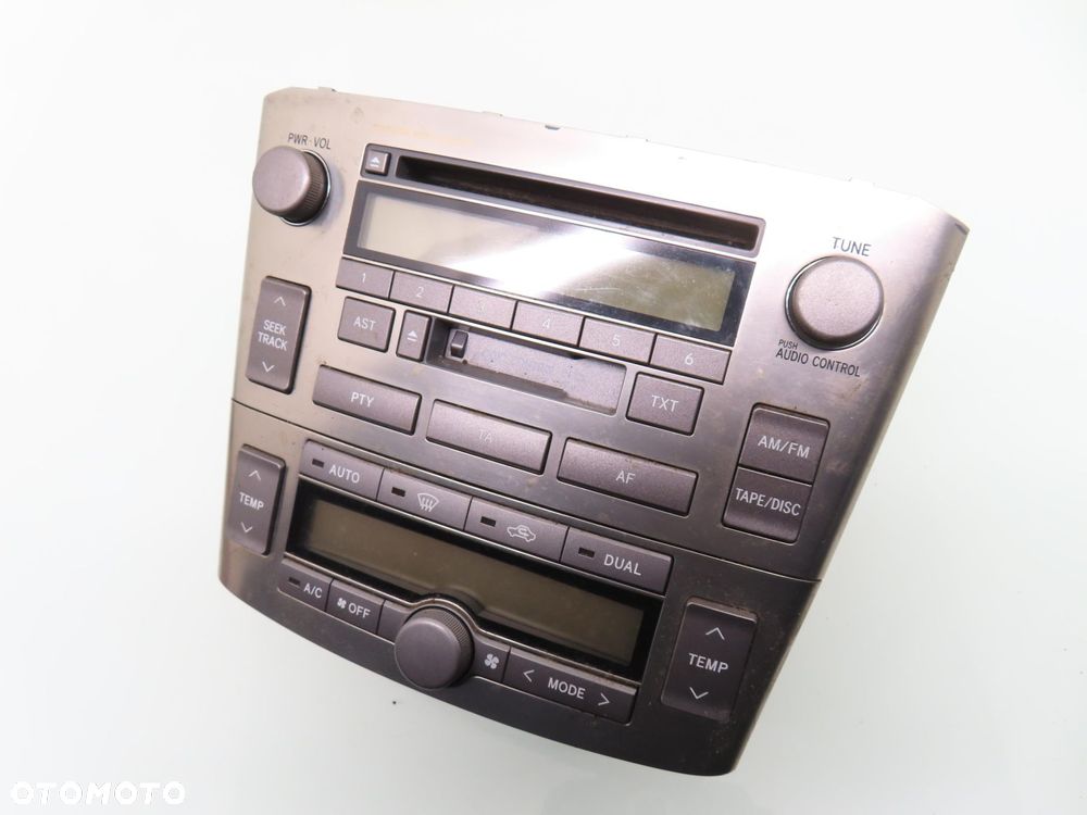 RADIO TOYOTA AVENSIS II T25 8612005080 - 10