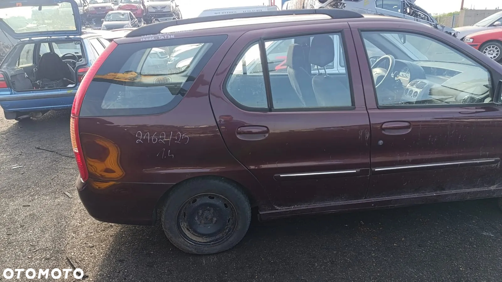 35349 tata indica 2010r 1.4 8v na części lakier TAT316 - 16