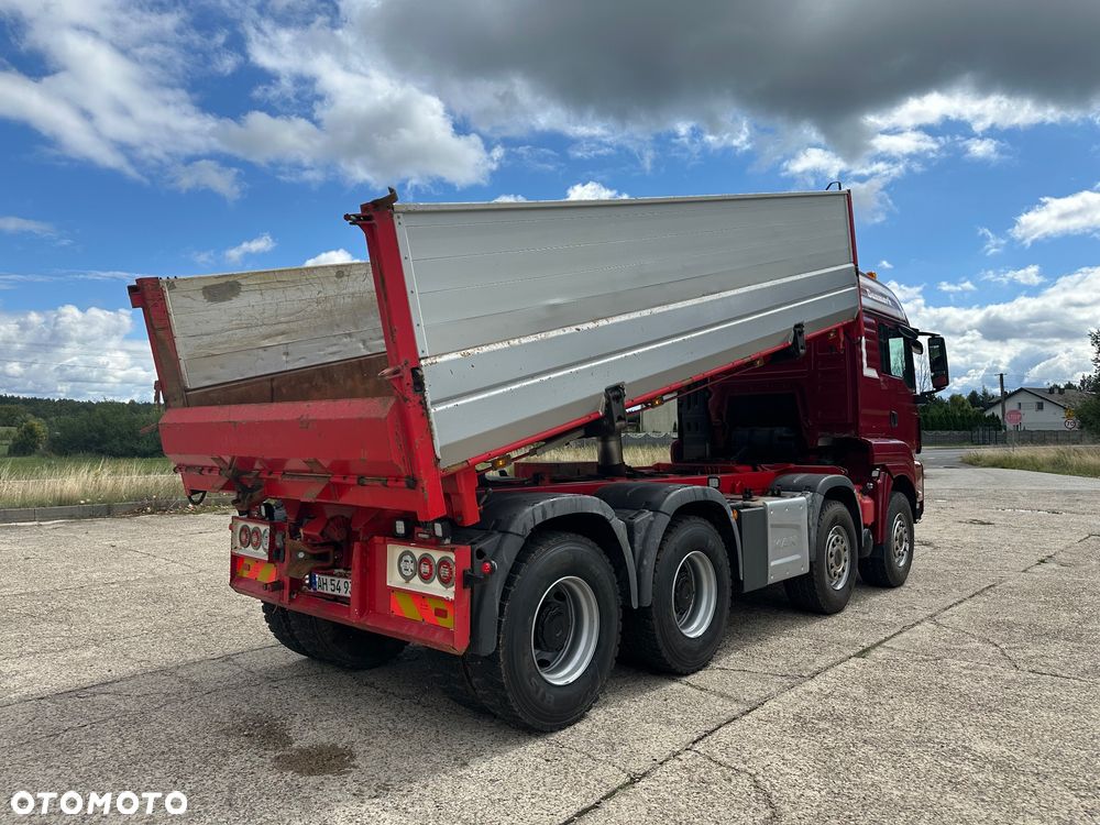 MAN TGS 35.500 8X4 WYWROTKA -2XHYDROBURTY - 8