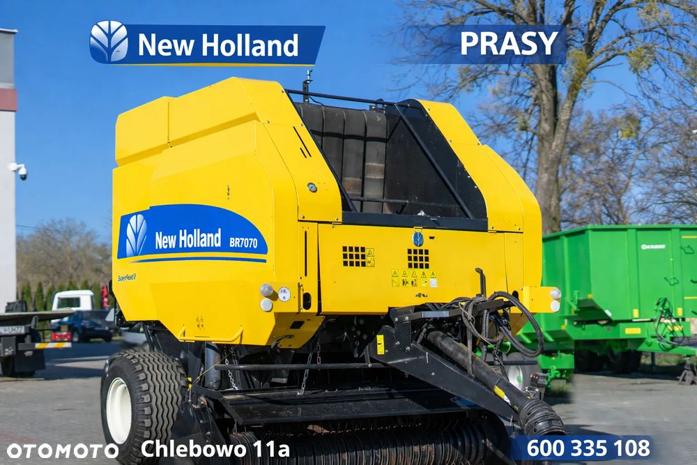 New Holland BR7070 PASOWA ZMIENNA KOMORA ROTOR SIATKA - 2