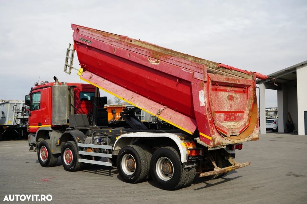 Mercedes-Benz ACTROS 4144 / 8x8 / BASCULATOR SPATE / MEILLER KIPPER / EURO 5 - 3