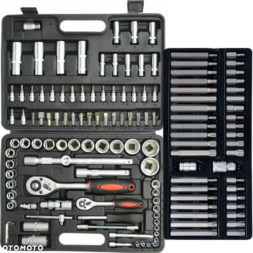 ZESTAW KLUCZY NASADOWYCH KLUCZE NASADOWE 108 YATO TORX KOMPLET 40 SZTUK - 1