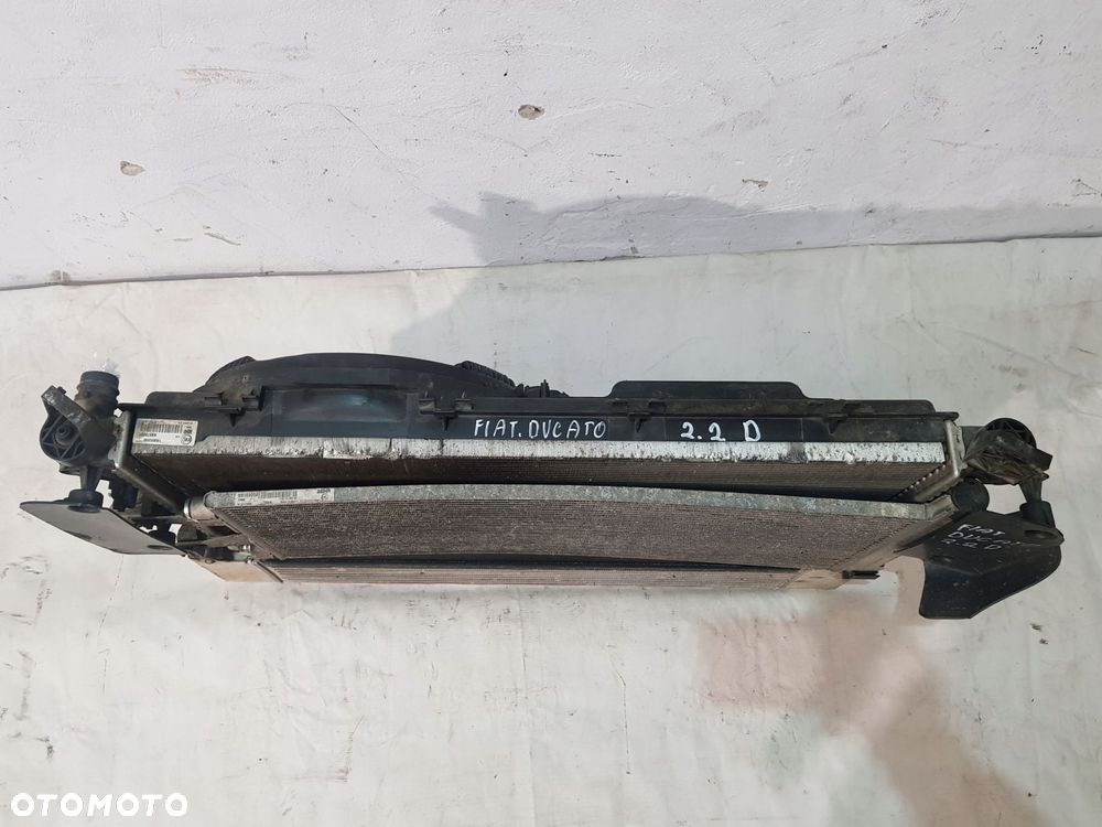 chłodnica komplet ducato boxer jumper 2.2 hdi - 2