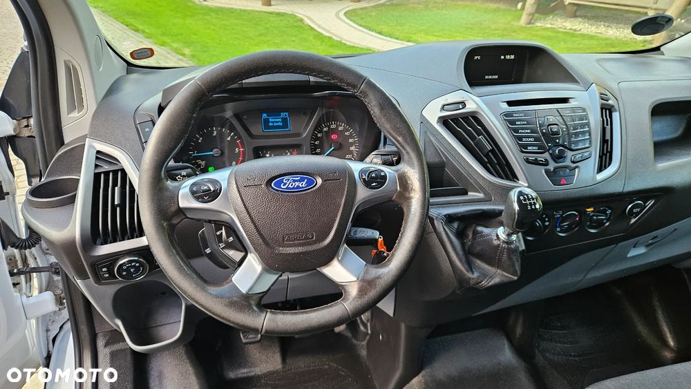 Ford Custom 2,0TDCI L2H1 Długi 194t.km. Pełen Serwis Ford Klima Webasto Hak Parktronik 2xDrzwi - 15
