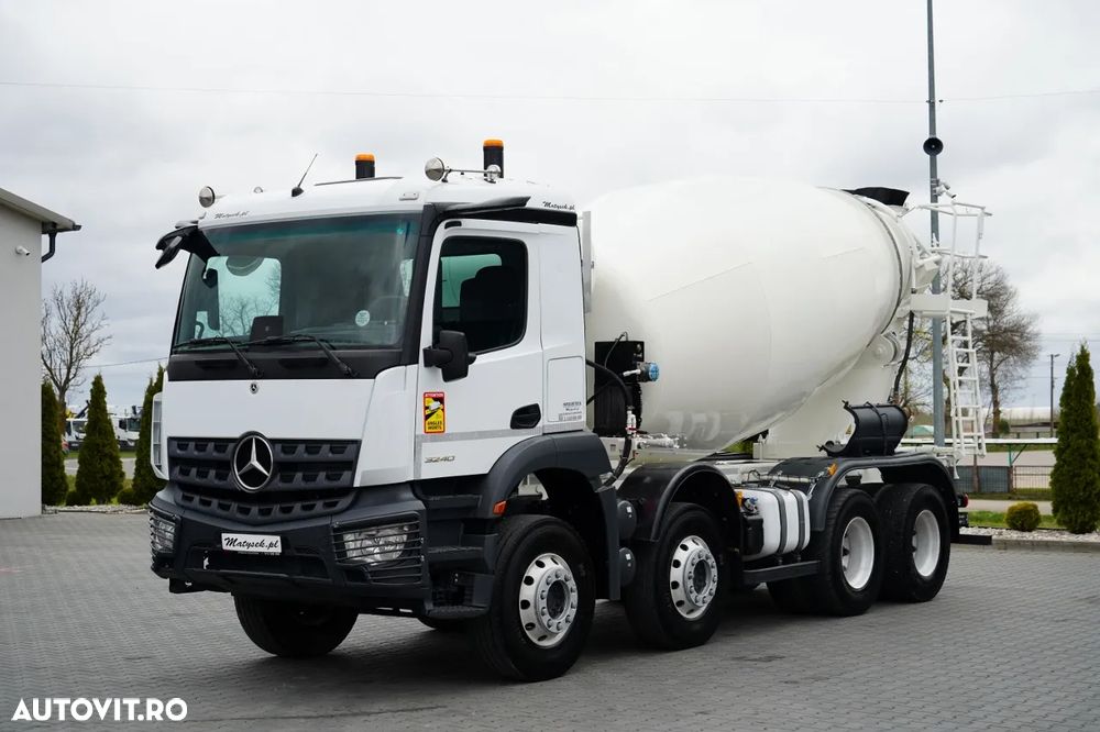 Mercedes-Benz AROCS 3240 / 9M3 BETONIERĂ / 8x4 / BETONIERĂ / AUTOMATĂ / EURO  6 - 3