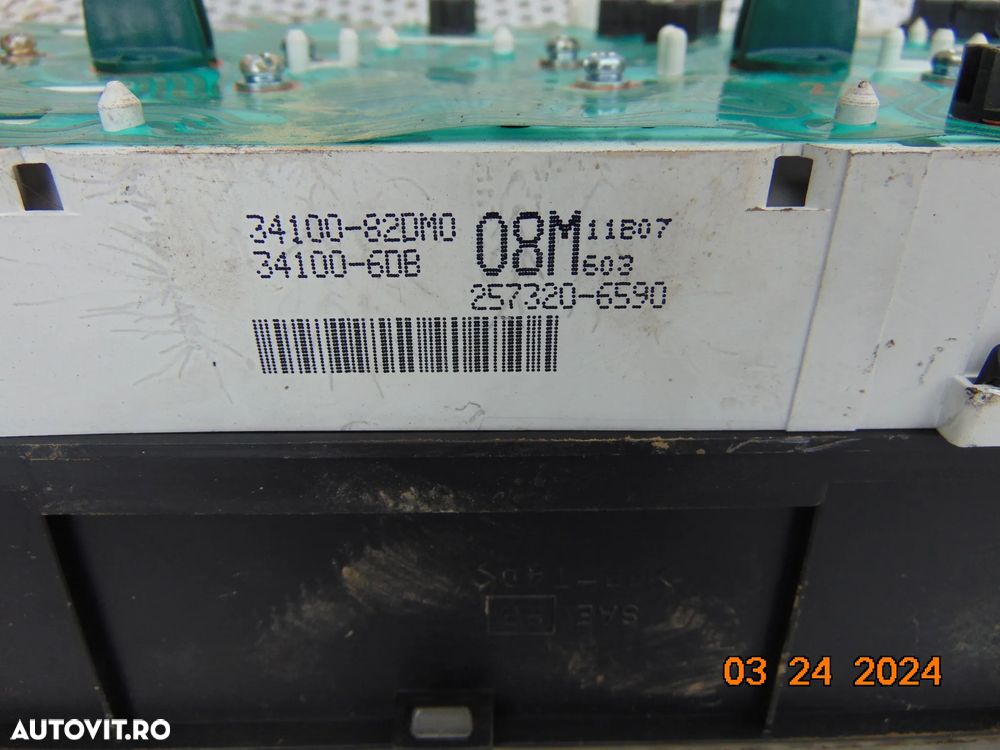 Ceasuri bord Suzuki Grand vitara 1.6 benzina 1998-2005 km si mile - 3