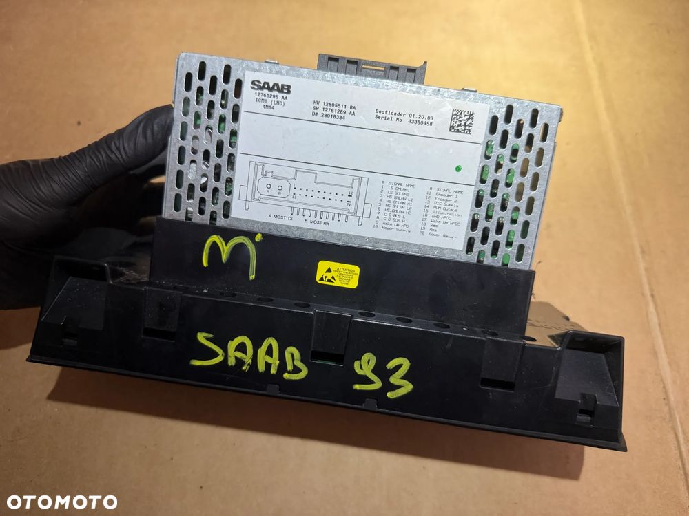 Radio Saab 93 II 12805511BA 12761295AA - 3