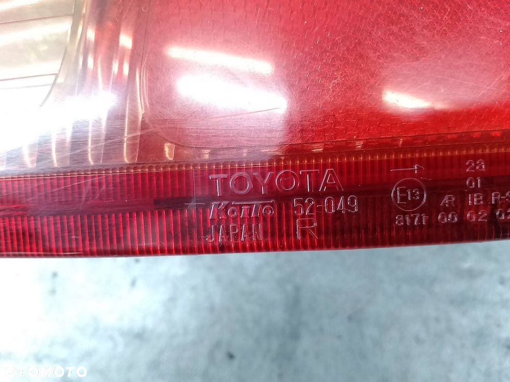 LAMPA TYLNA PRAWA TOYOTA YARIS I FL 52-049 HATCHBACK 3D - 6