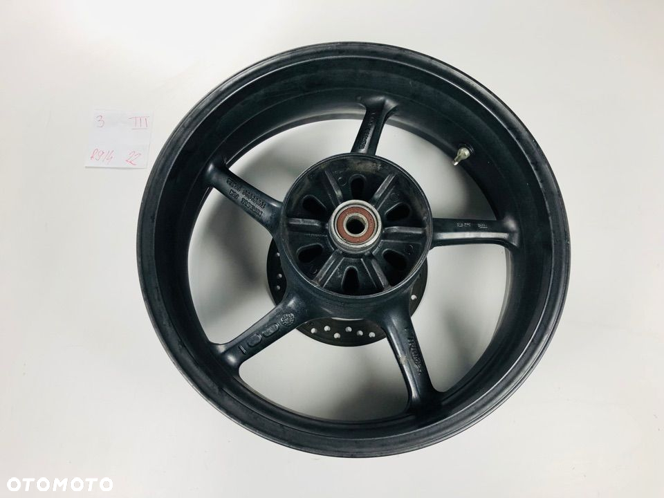 Triumph Street Triple 675 07-13 felga tylna obręcz koło tył tarcza - 7