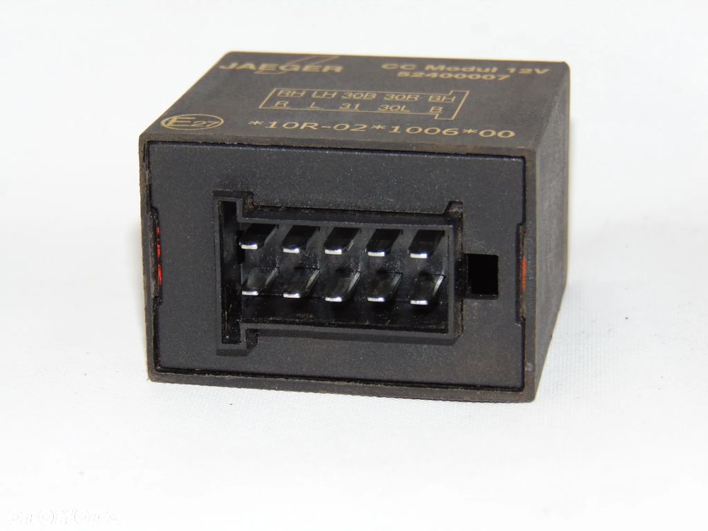 Moduł przekaźnik sterownik świateł Jaeger haka holowniczego przyczepy 52400007 *10R-02*1006*00 VW Volkswagen Skoda Seat Audi Mercedes Volvo Opel Ford Renault - 8