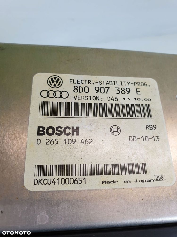 sterownik moduł esp 8d0907389e audi a6 s6 c5 vw 4.2 v8 eur - 4