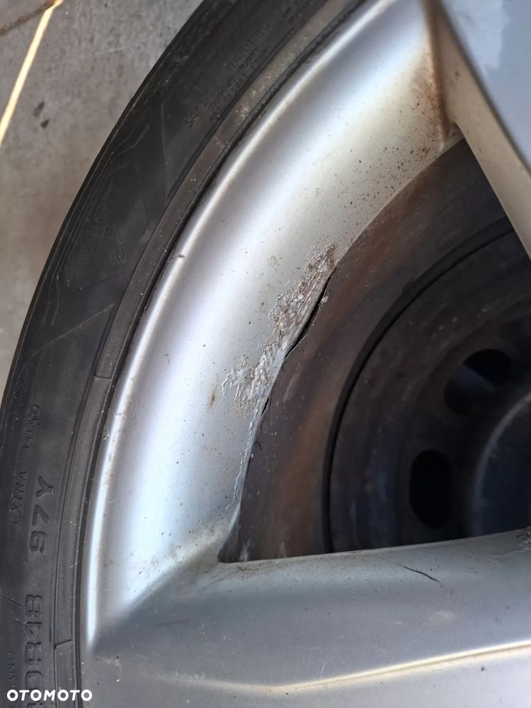 FELGA ALUFELGA AUDI 8K0 A4 A6 A8 18'' 5X112 ET47 ORYGINALNA SLASK WYSYLKA VAT - 3