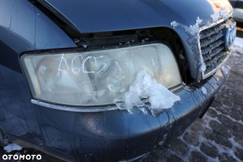 MASKA ZDERZAK BŁOTNIKI LAMPY A6 C5 LIFT LX7Z  AUDI 2001-2004 SZARY PRZÓD KOMPLETNY - 29