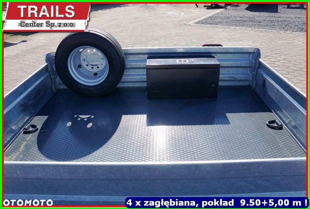 Inny Niskopodwoziowa ład. 43 T, rozciągana do 18,60 m, 4 x załębiana !!! - 36