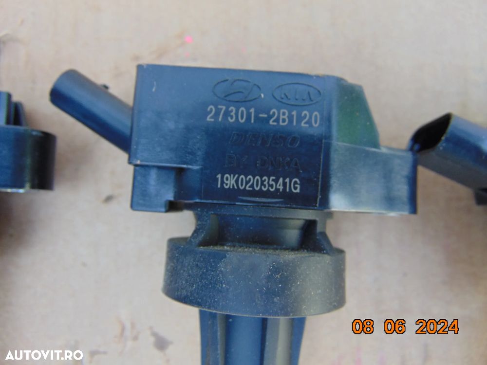 Bobina inductie Kia Sportage 1.6gdi ceed Hyundai Tucson i30 bobine inductie 1.6 benzina cod 273012b120 - 8