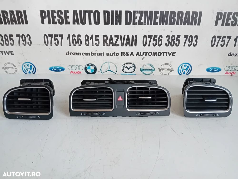 Grile Grila Ventilatie Bord Vw Golf 6 VI AN 2008-2013 Volan Stanga - 1
