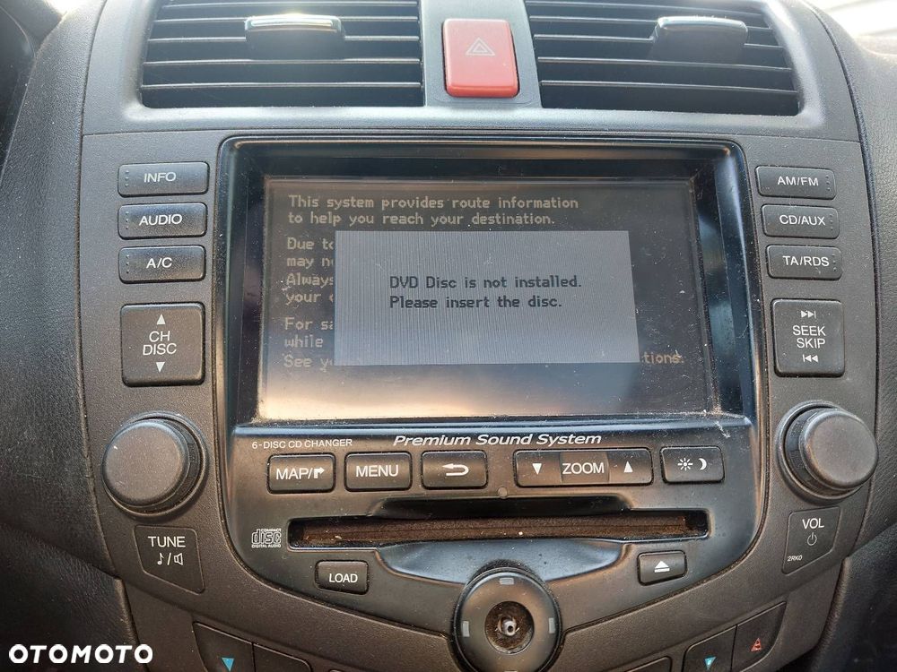 RADIO ODTWARZACZ WYŚWIETLACZ ZMIENIARKA MODUŁ BLEUTOOTH ACCORD VII - 1