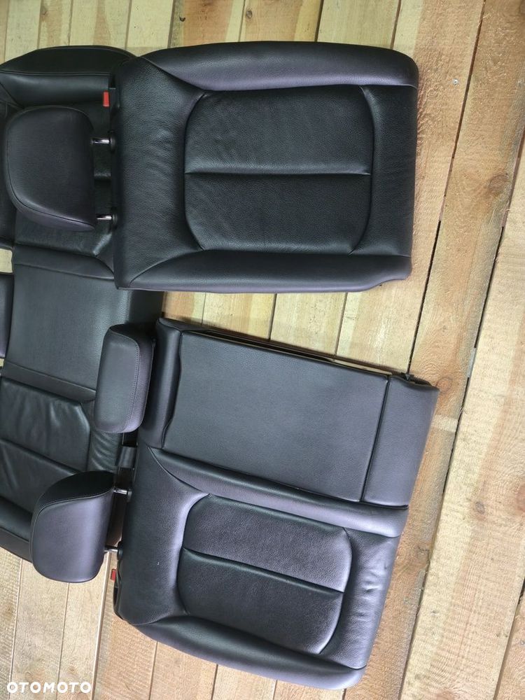 Komplet skórzanych foteli Audi A3 8V Sportback zestaw czarna skóra - 10