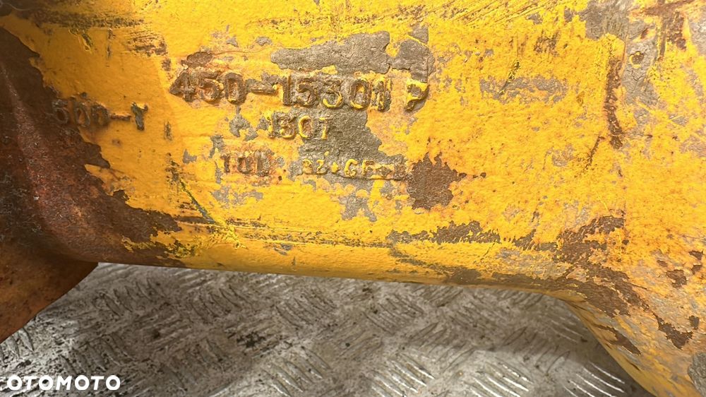 Jcb 3cx most przedni części , zwolnica ,  zwrotnica Piasta - 5