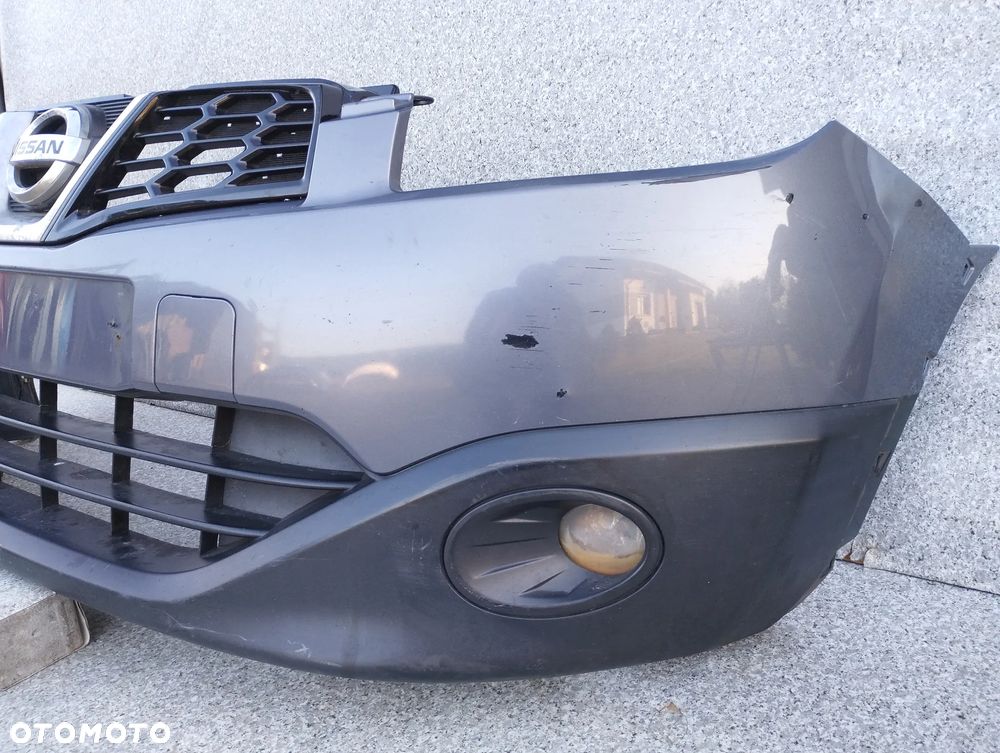 Nissan Qashqai I Lift J10 09-13r zderzak przód przedni Grill - 3