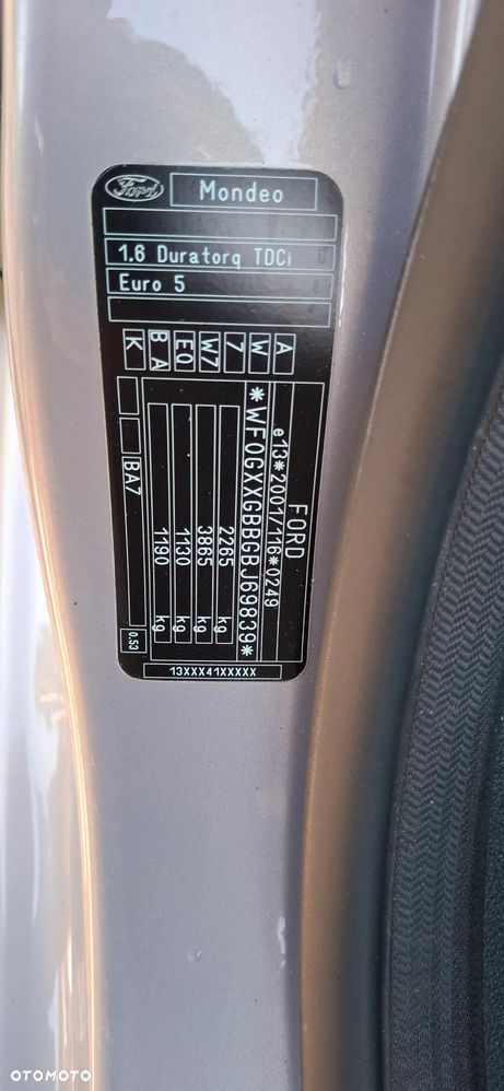Ford Mondeo 1.6 TDCi Ambiente - 12