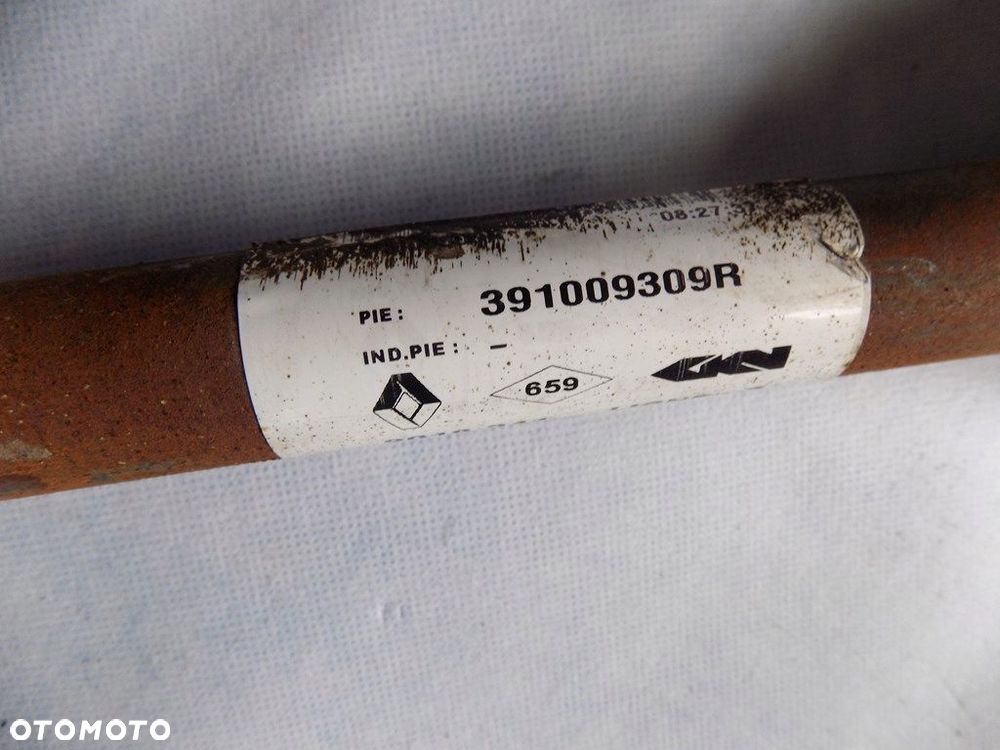 dw duster 2 półoś prawa strona dsg 391009390r - 2