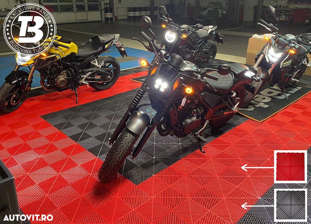 Pardoseala Modulara pentru Garaj Service Detailing - 1