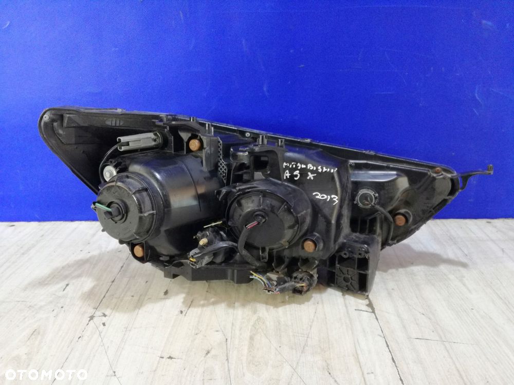 mitsubishi asx i 10/12 lampa reflektor przód lewa h7 soczewka anglik - 2