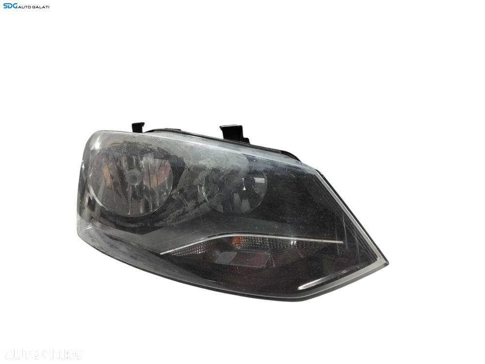 Far Dreapta Halogen FARA Lupa Volkswagen Polo 6R 2009 - 2016 Cod 6R2941008E (Interior Murdar Prafuit) [LC1012] - 7