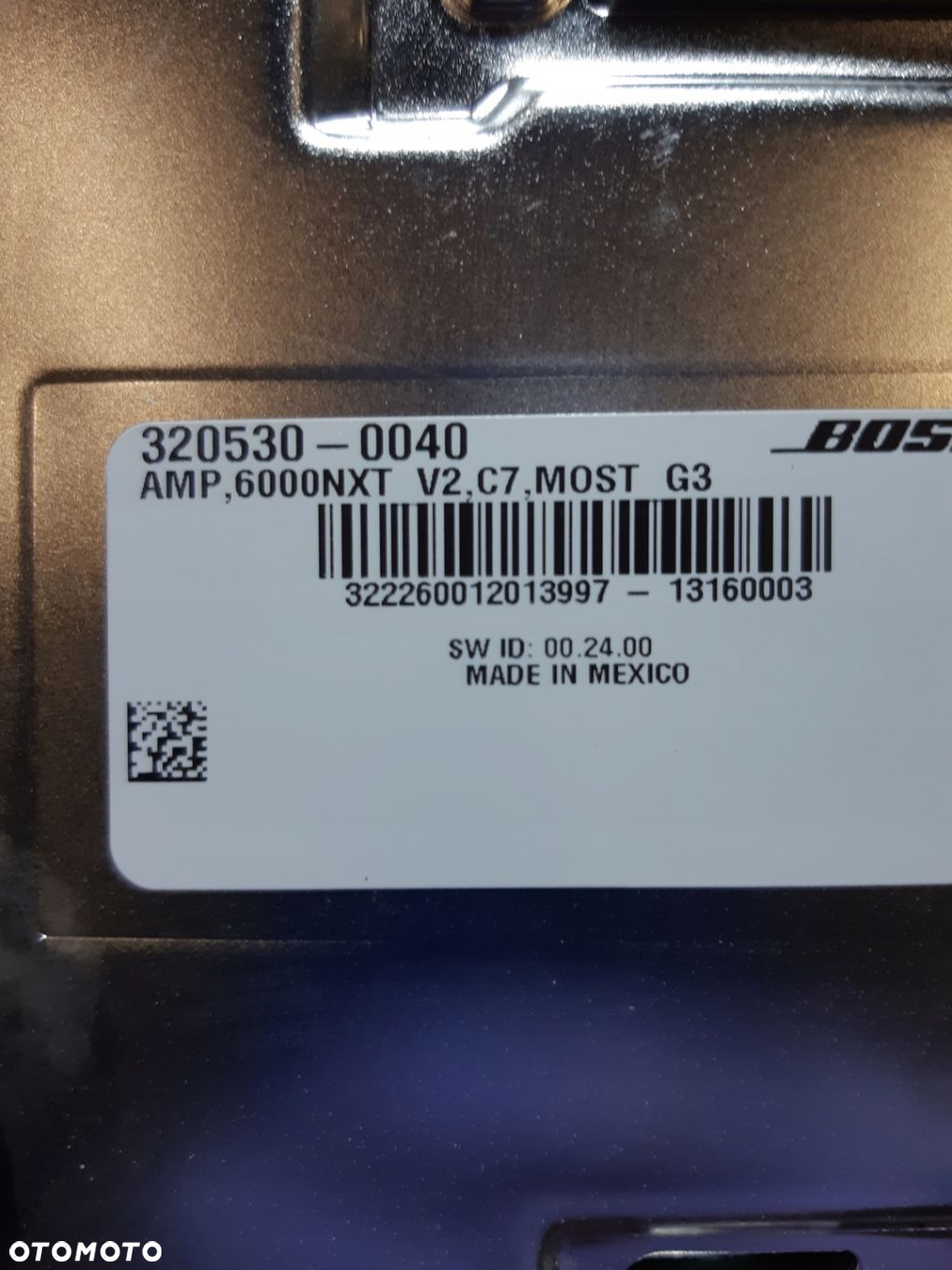 AUDI A7 4G WZMACNIACZ RADIA BOSE 4G0035223C - 7
