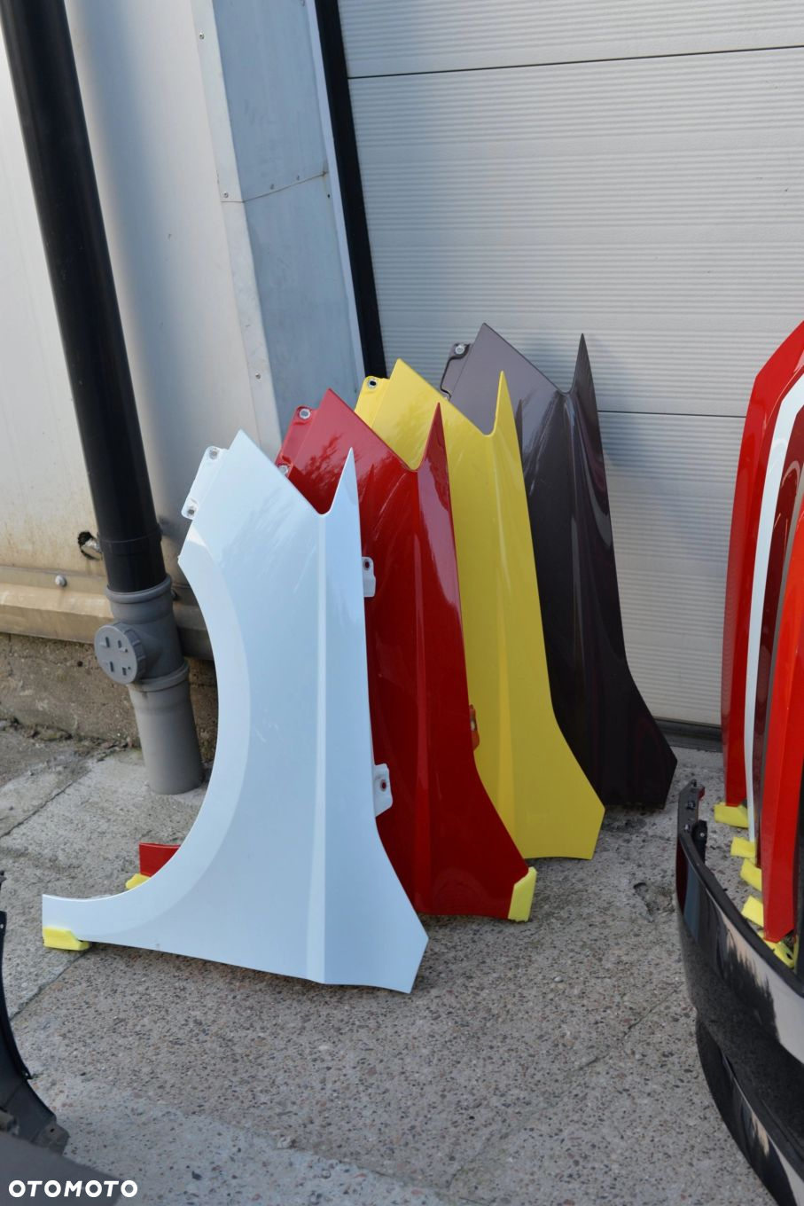 MASKA ZDERZAK GRILL BŁOTNIK PAS LAMPA H7 XENON BELKA SKODA FABIA 3 III - 6