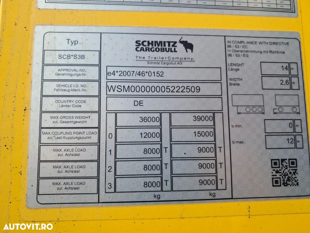 Schmitz Cargobull SKO 24/L AGREGAT FRIGORIFIC - 17