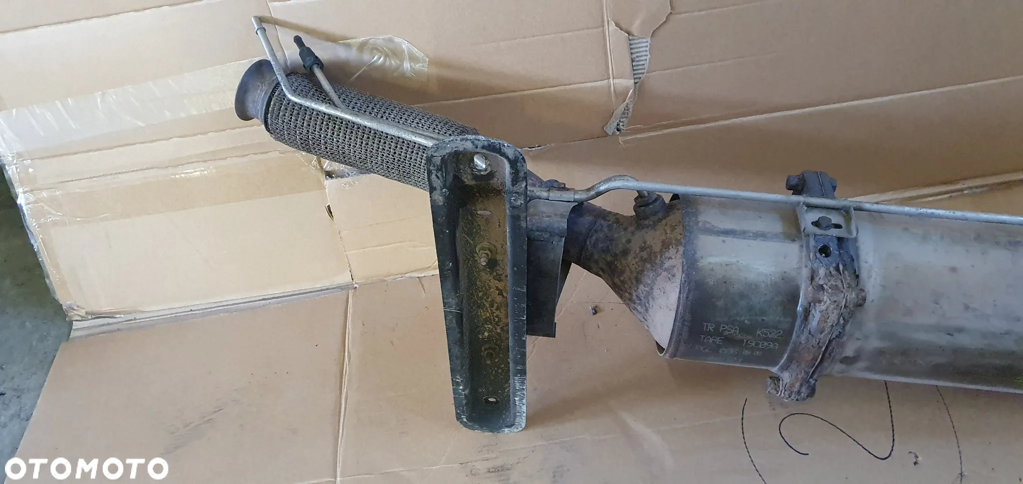 Filtr cząstek stałych DPF katalizator Citroen C5 III 2.0 HDI K522 19C09A - 5