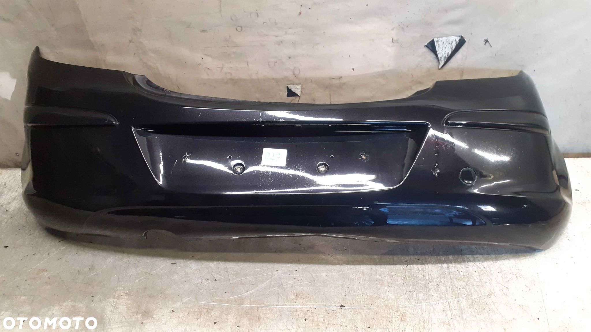 ^ ZDERZAK TYŁ TYLNY OPEL CORSA D Z20R CZARNY - 1