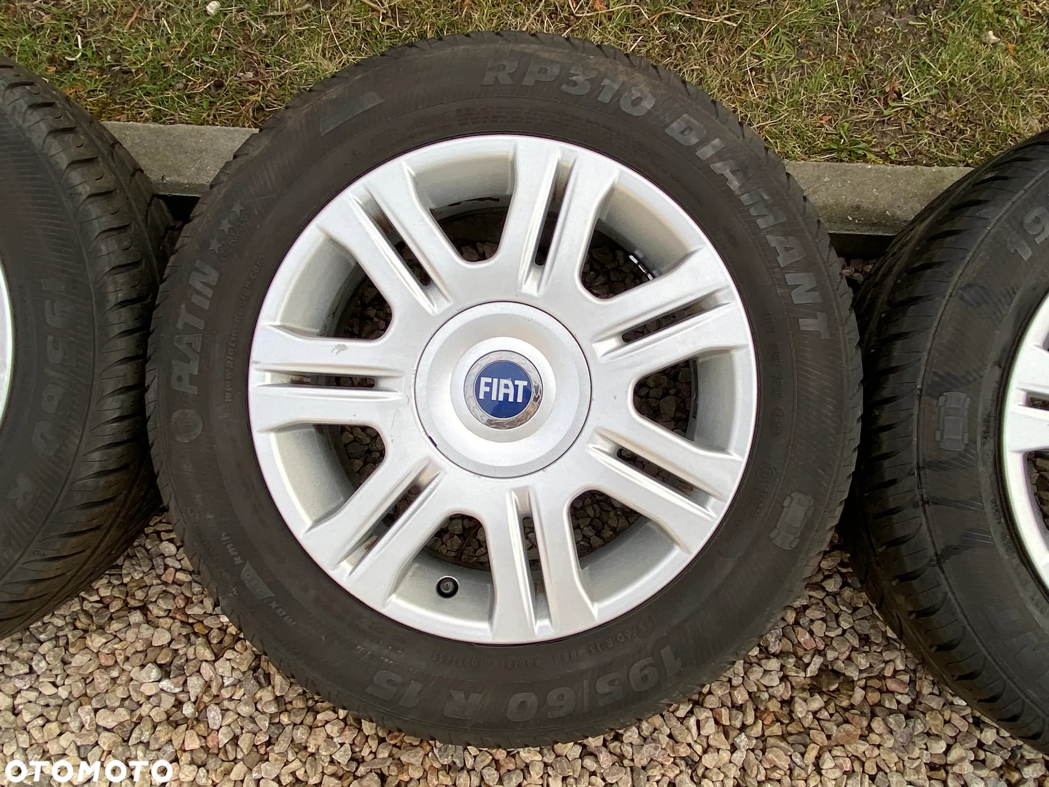 Fiat Punto Idea Alufelgi 15" 4x98 6,Jx15H2 ET38 46847691 - 9