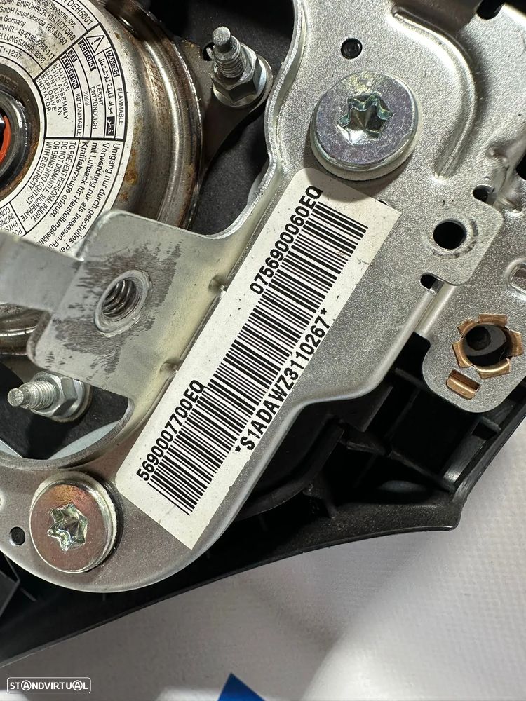 .Airbag Volante Condutor Original Kia Picanto MK1 0756900060EQ 2004 - 2011 - 8