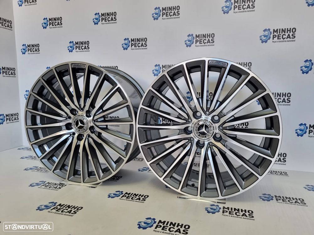 Jantes Mercedes Novo Class C (W206) AMG em 18 GunMetal - 3