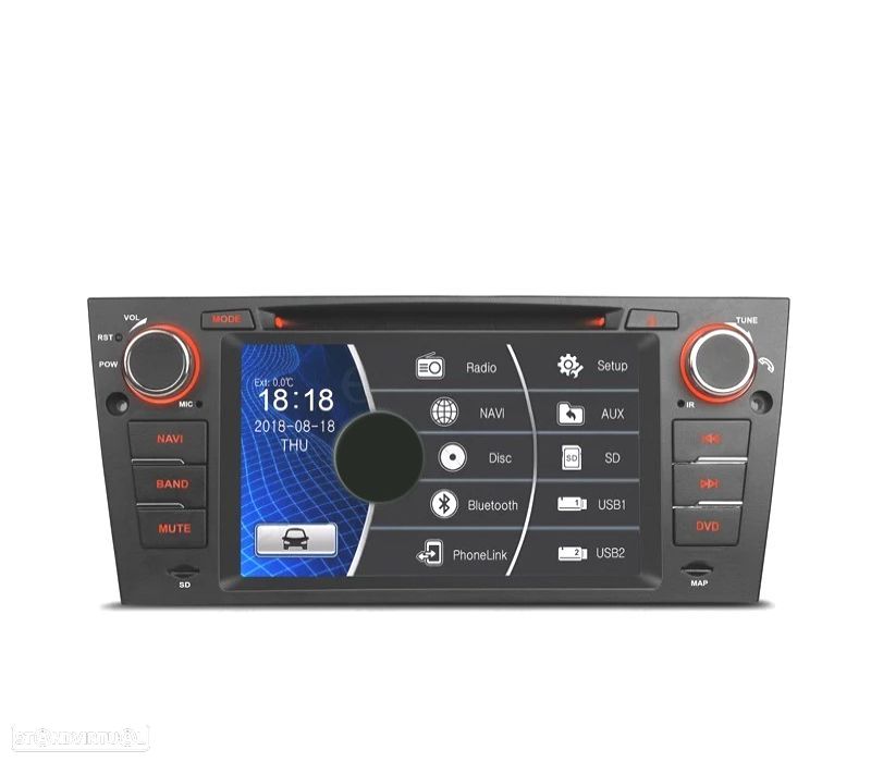 AUTO RADIO 2DIN 7" PARA BMW SERIE 3 E90 E91 /92/93 05-10 USB GPS TACTIL HD - 1