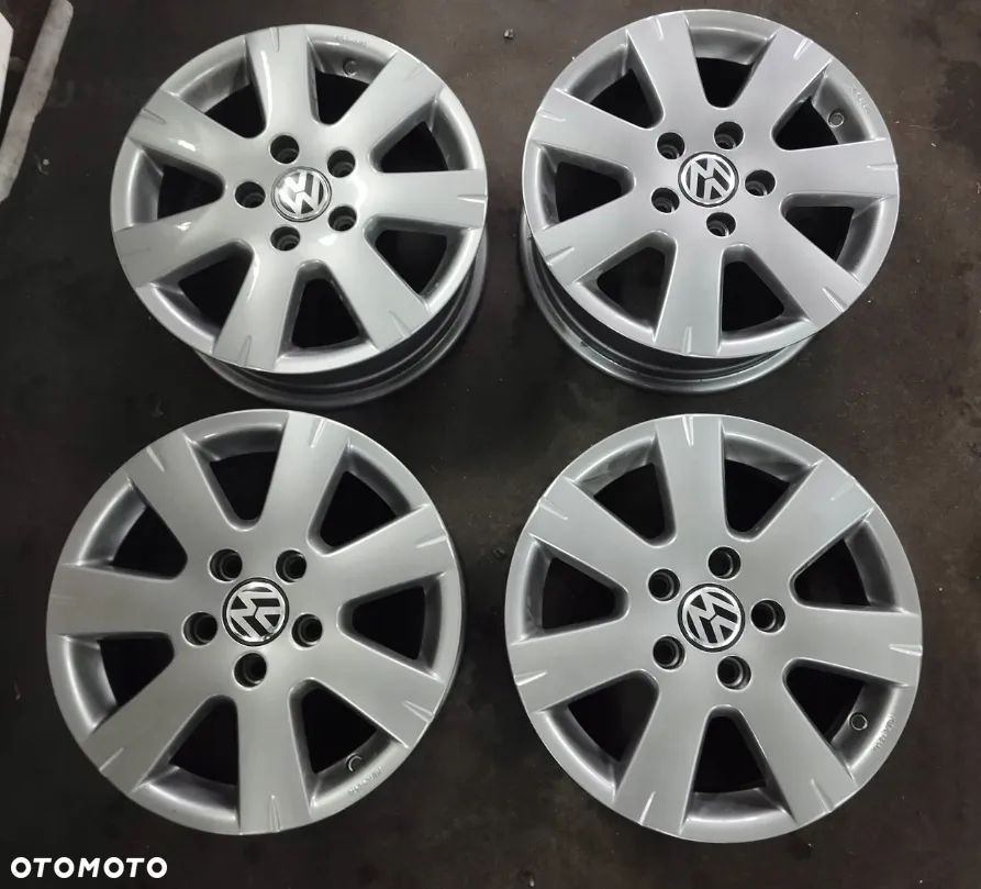 Felgi VW Skoda 5x112 15 Caddy Touran Golf Octavia - 2