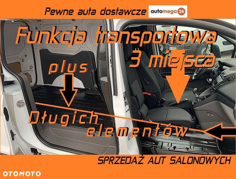 Ford Connect L2 Maxi Long 3 miejscowy Skrzynia 6biegowa Ładowność 690kg 2 Euro Palety  Homologacja cięż. VAT-1 GWARANCJA Ford do 12.2026r - 33