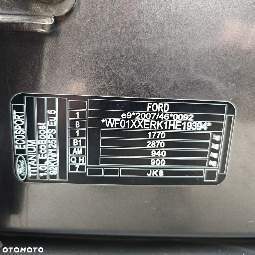 Ford EcoSport 1.0 EcoBoost TITANIUM X - 25