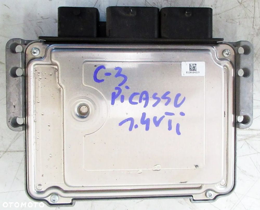 CITROEN C3 PICASSO 1.4 VTI STEROWNIK KOMPUTER SILNIKA 9678495980 P2008 - 1