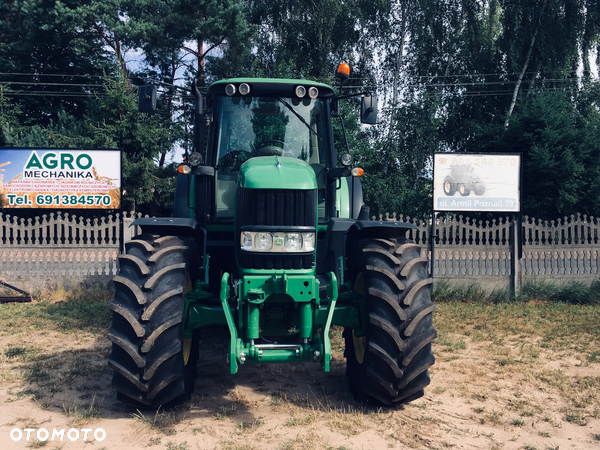 John Deere 7430 Premium Nowe opony Video Pneumatyka