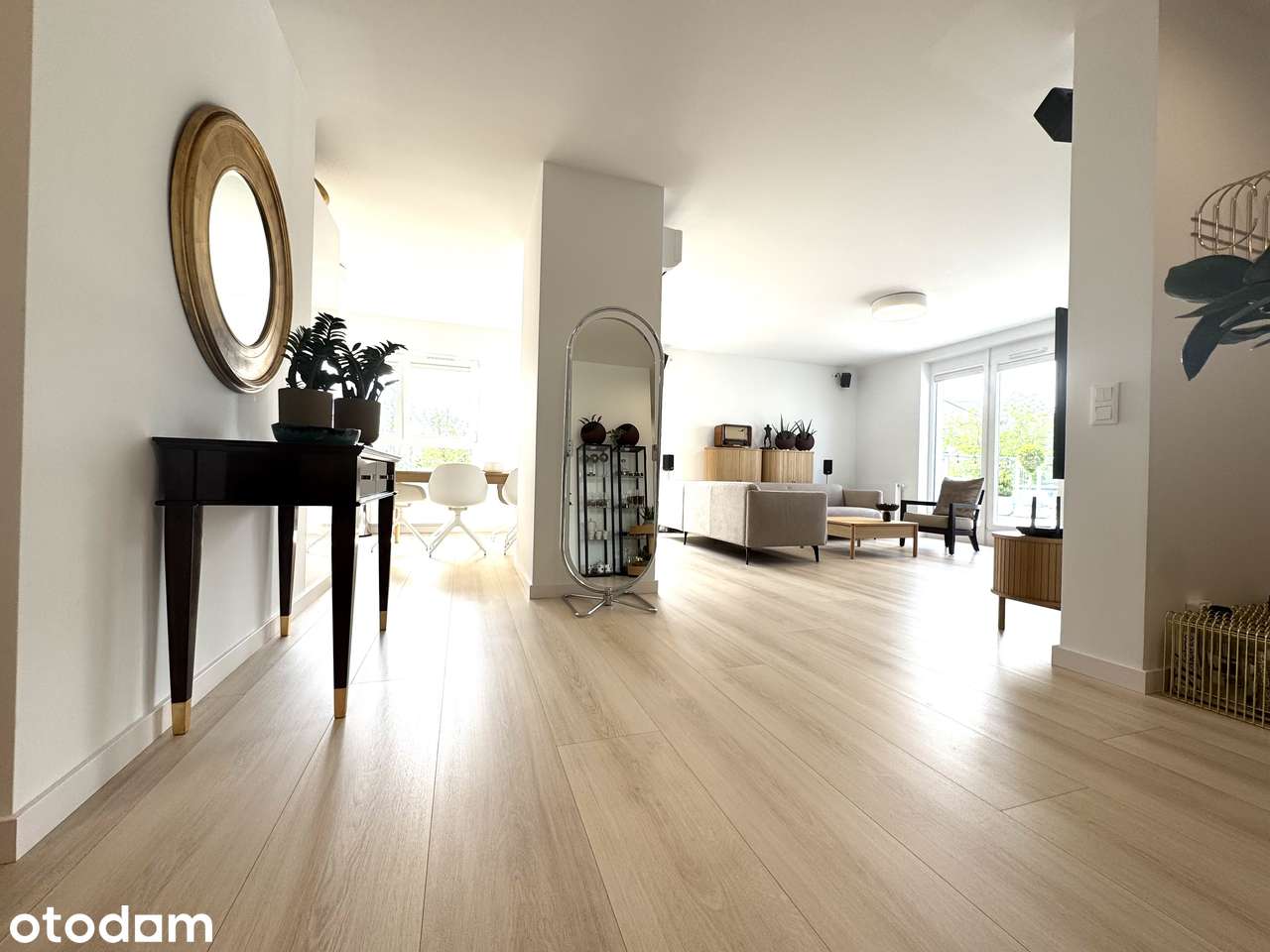 Taras i loggia z widokiem na Stare Miasto, najwyższe piętro, 107,93 m²