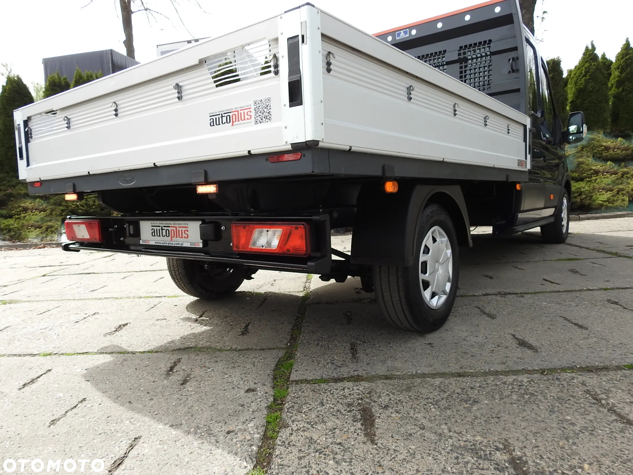 Ford TRANSIT SKRZYNIA PODWÓJNA KABINA DOKA 7 MIEJSC TEMPOMAT KLIMATYZACJA LEDY 130KM [ L06334 ] - 22