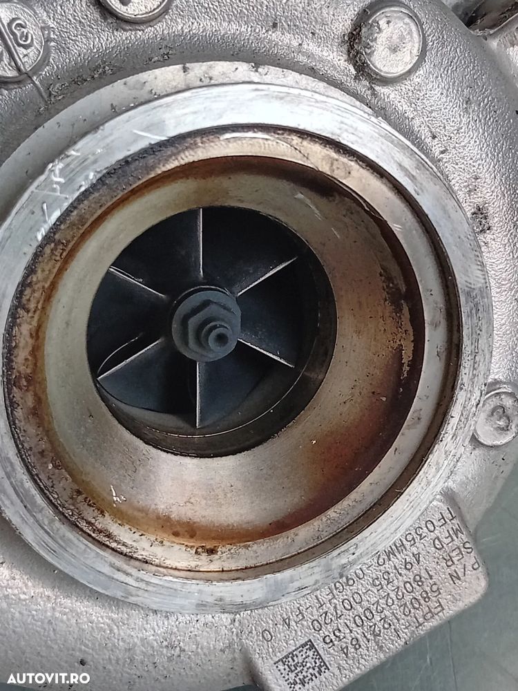 Turbo Turbina Fiat Ducato Iveco Daily 2.3 JTD Euro 6 Cod 5802122184 Motor F1AGL411D - 7