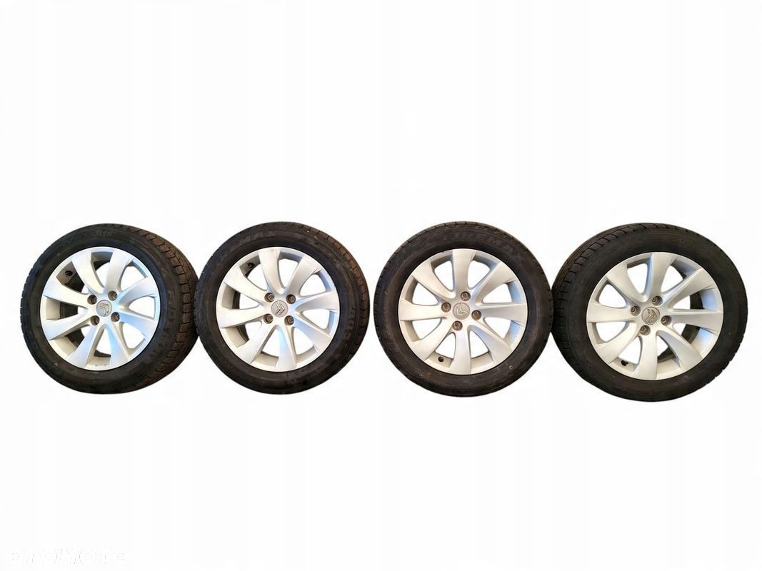 FELGI Z OPONAMI ZIMA CITROEN C4 PICASSO I 16'' 6,5J ET26 4X108 205/55/16 - 1