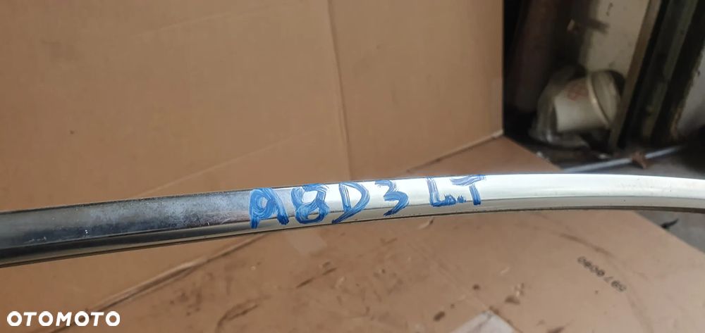 Listwa dachowa lewa chrom Audi A8 D3 4E0853703B - 7